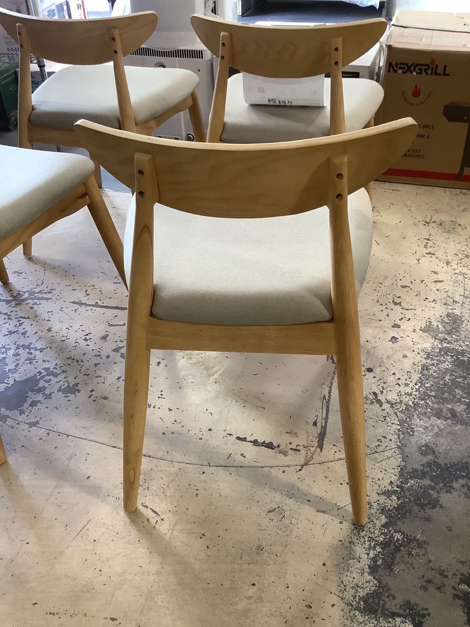 New Set of 4 Dining Chairs