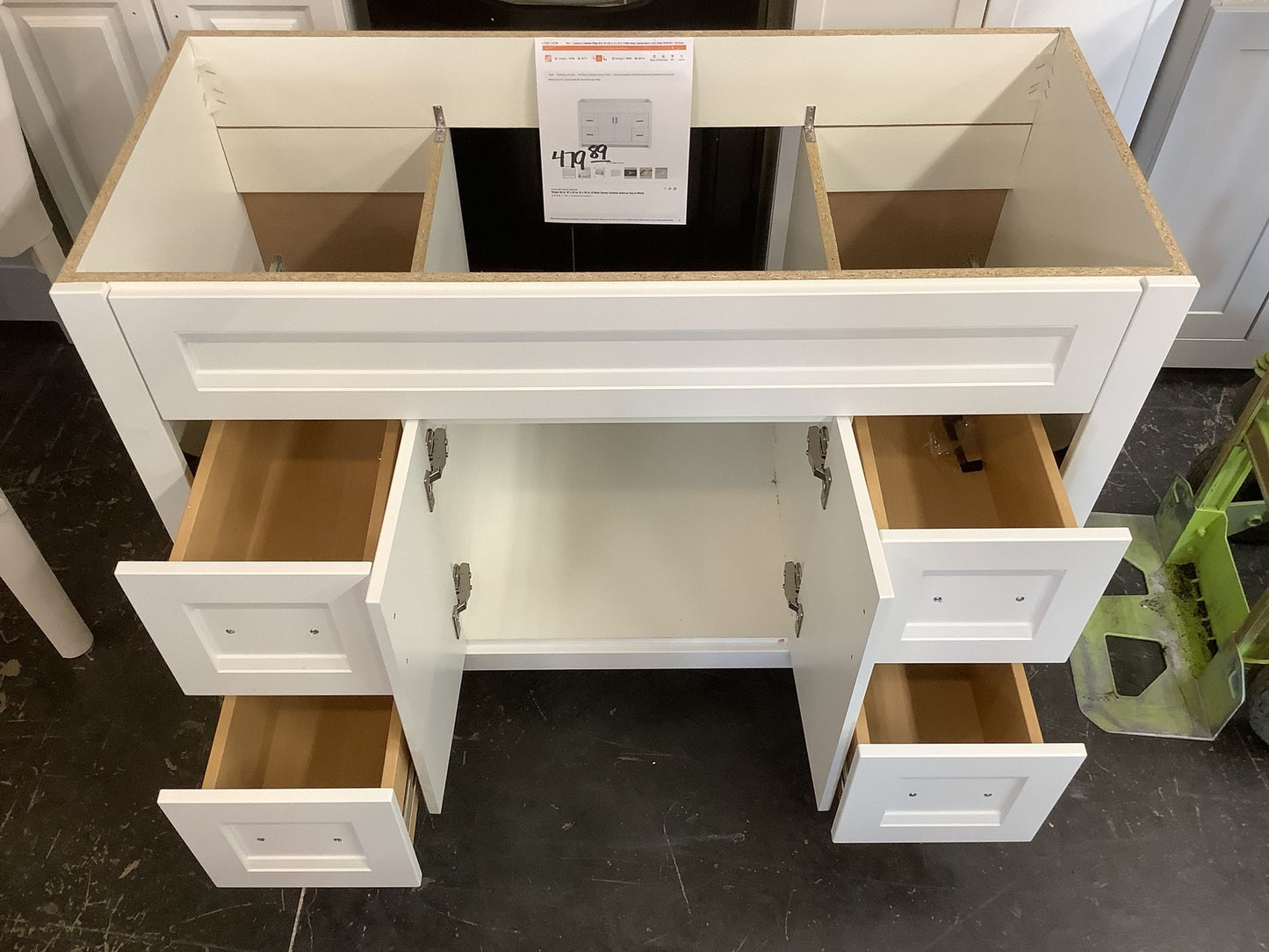 48 in. Bath Vanity Cabinet without Top