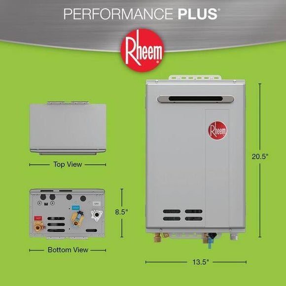 Rheem Outdoor Smart Tankless Water Heater (NEW)