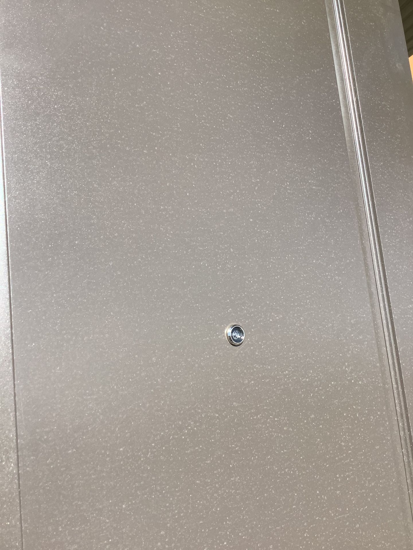 2-Panel Entry Door w/ Peep Hole