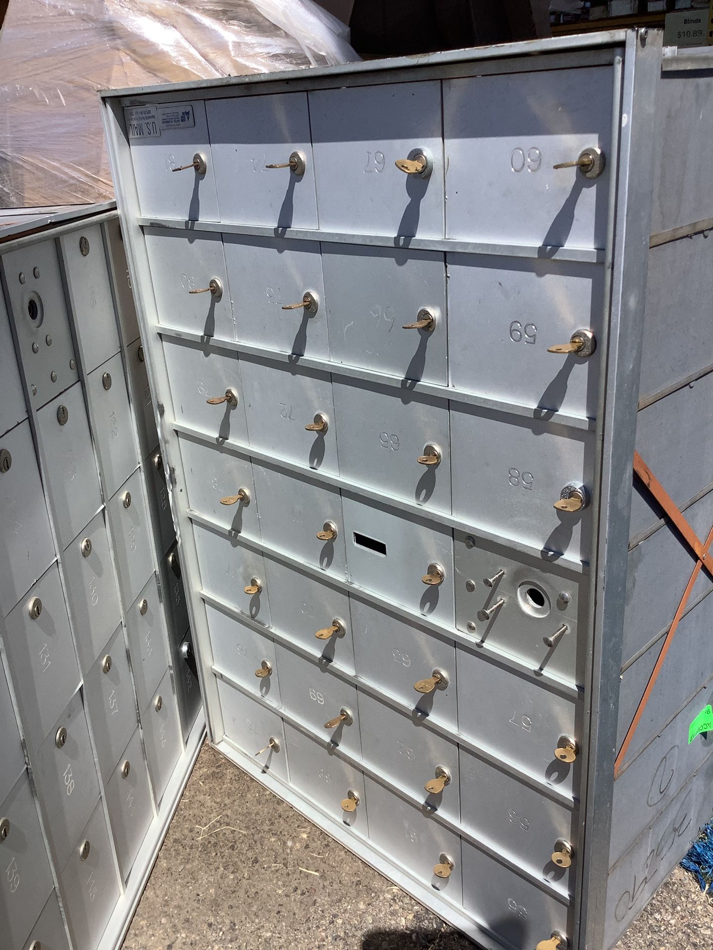 Aluminum Mail Boxes (Read Description Pricing)