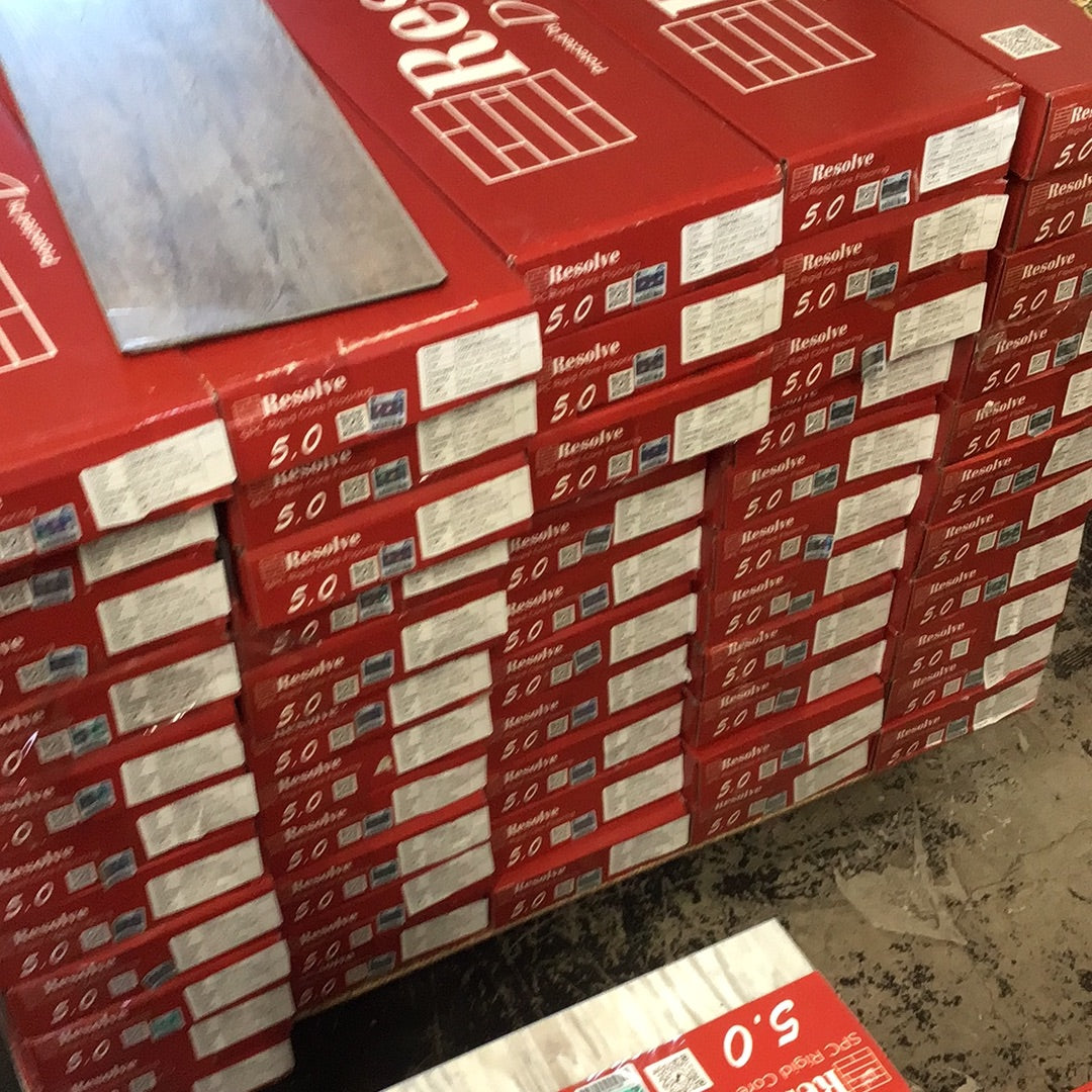 Resolve 5.0 SPC rigid core flooring