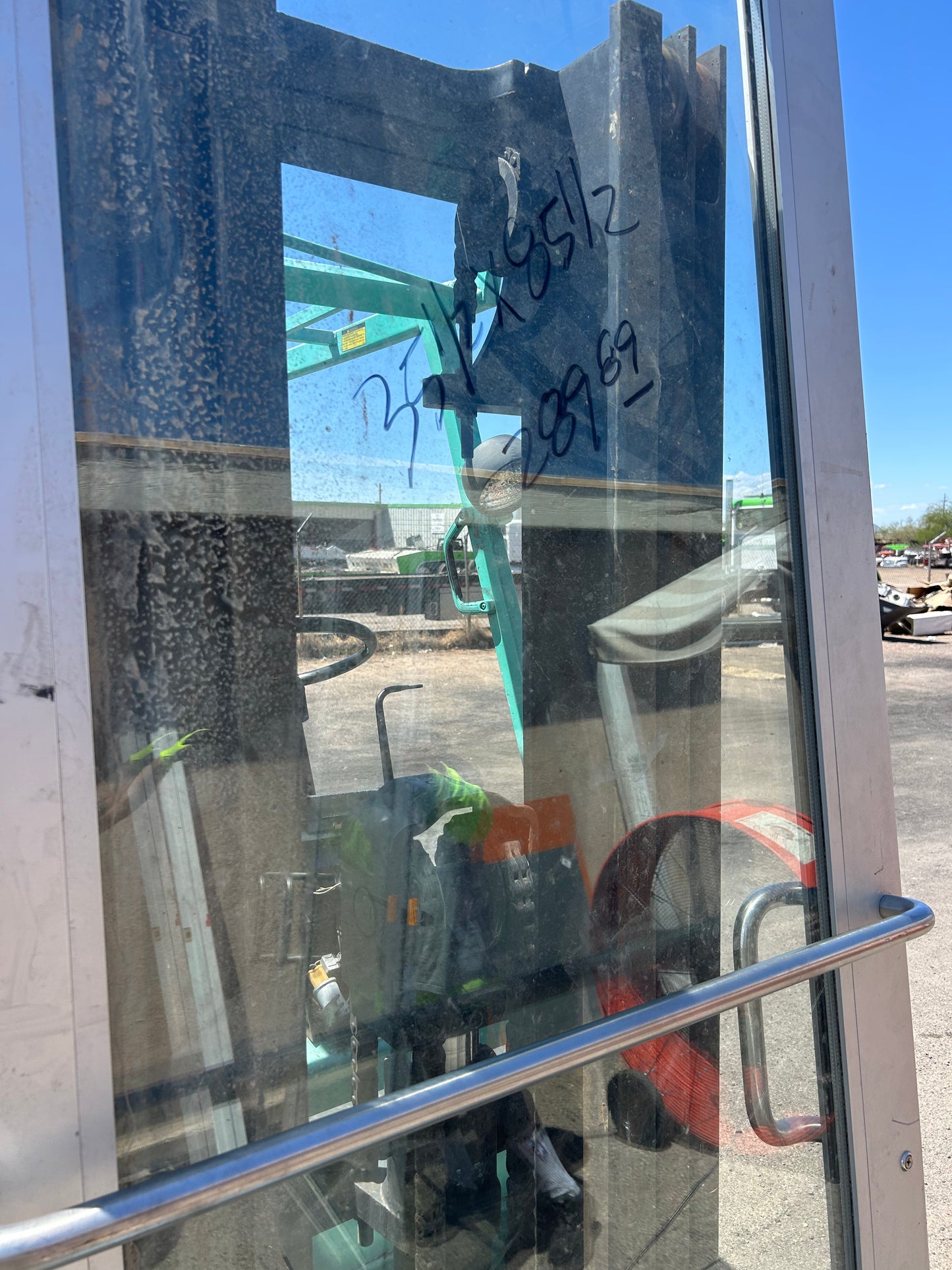 Commercial double pane doors