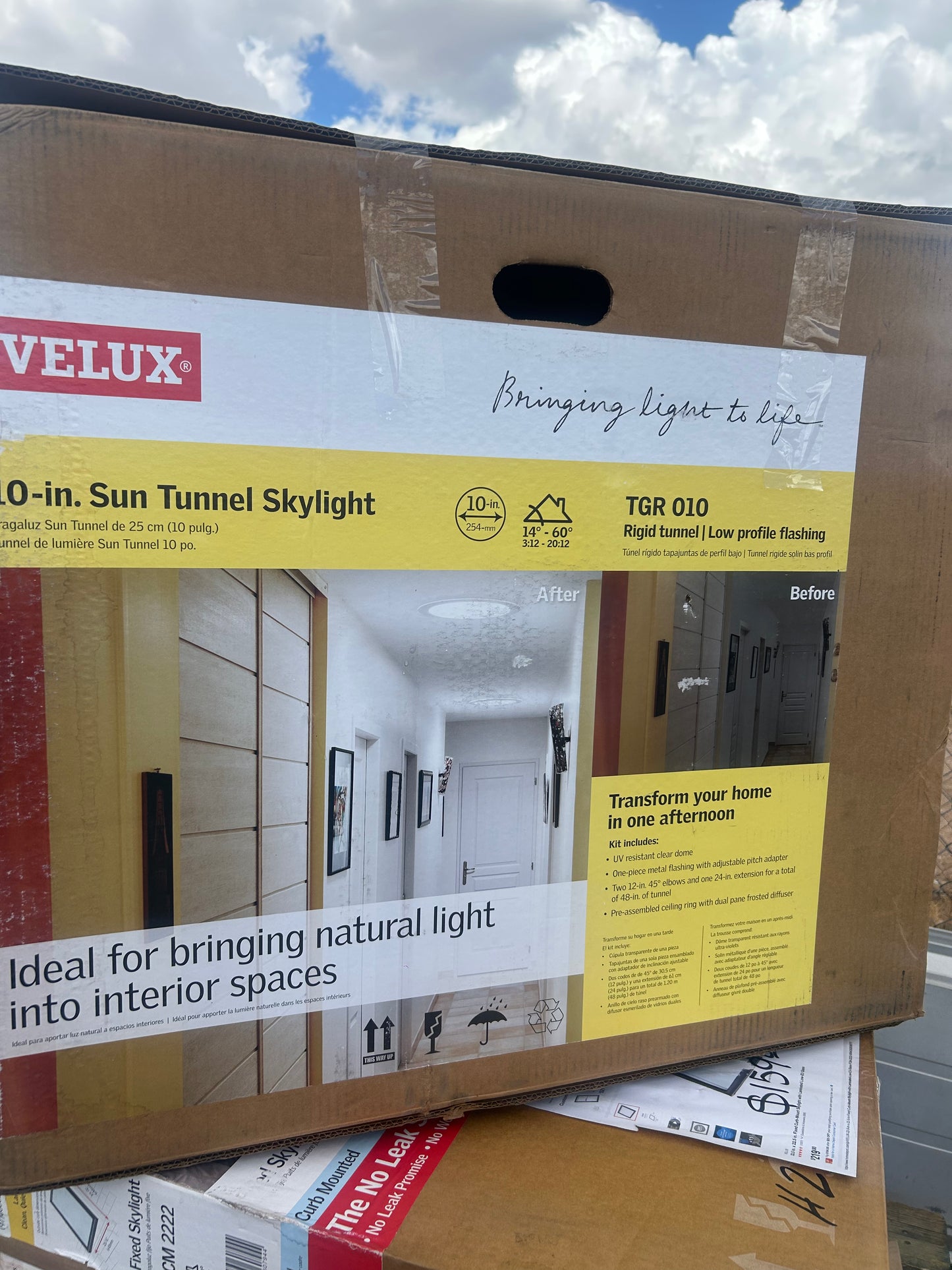 10 in. Sun Tunnel Skylight