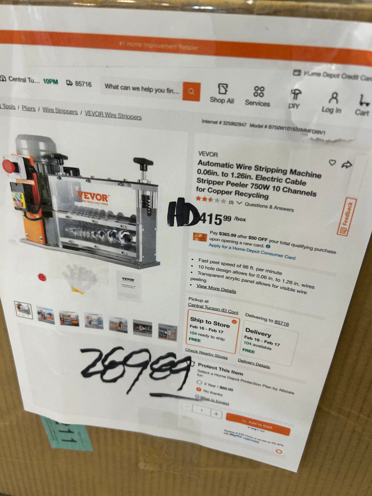 Automatic wire, stripping machine