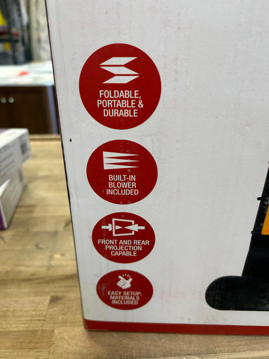 10 ft portable inflatable projector screen 