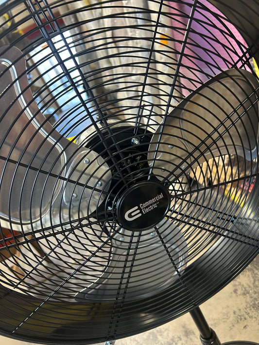 Commercial electric metal fans