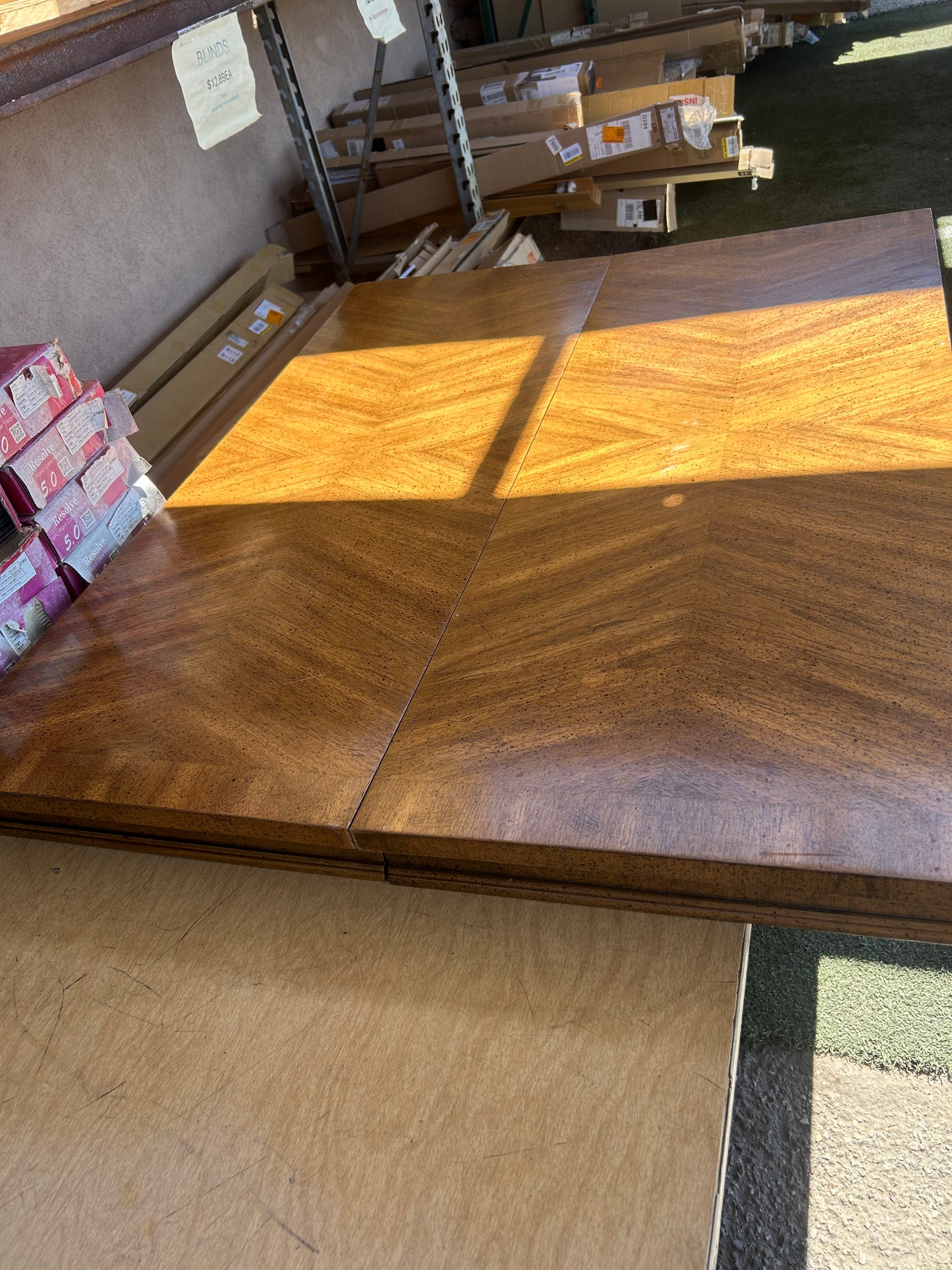 Wood Table with Chairs