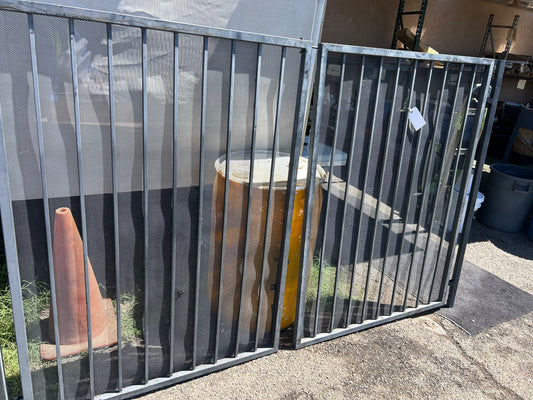 Wrought iron gate set 