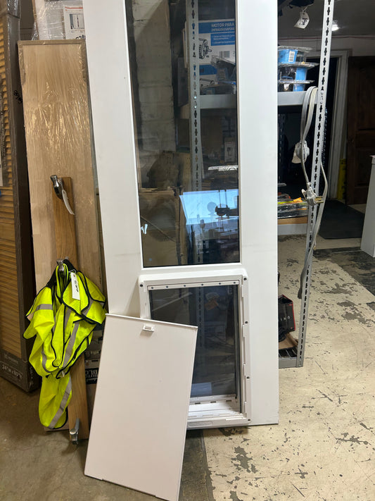 Exterior door w/X-Large doggie door