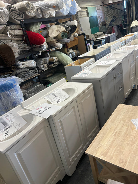 30% OFF all bathroom vanities