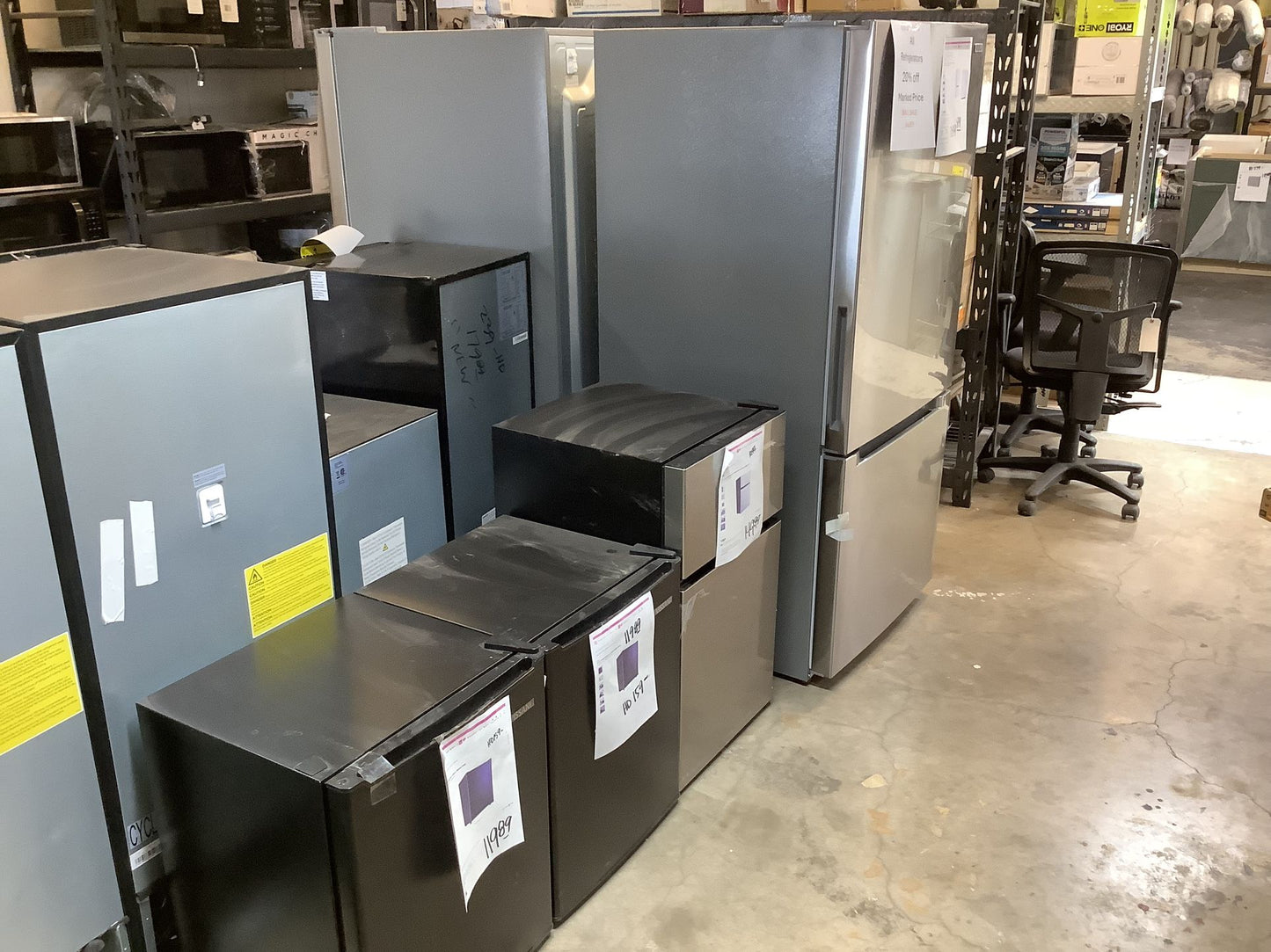 Refrigerators 20% off Marked Price Sale