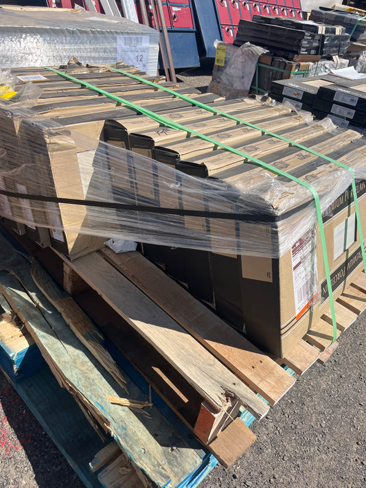 White marble look porcelain tile