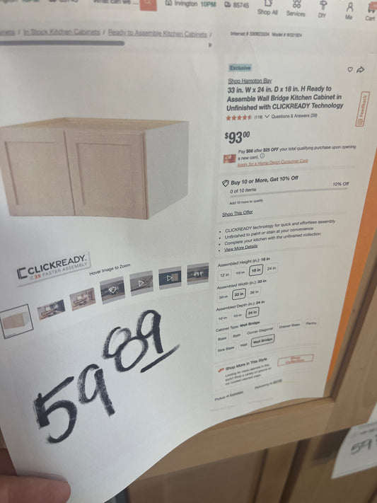 Cabinets galore!
