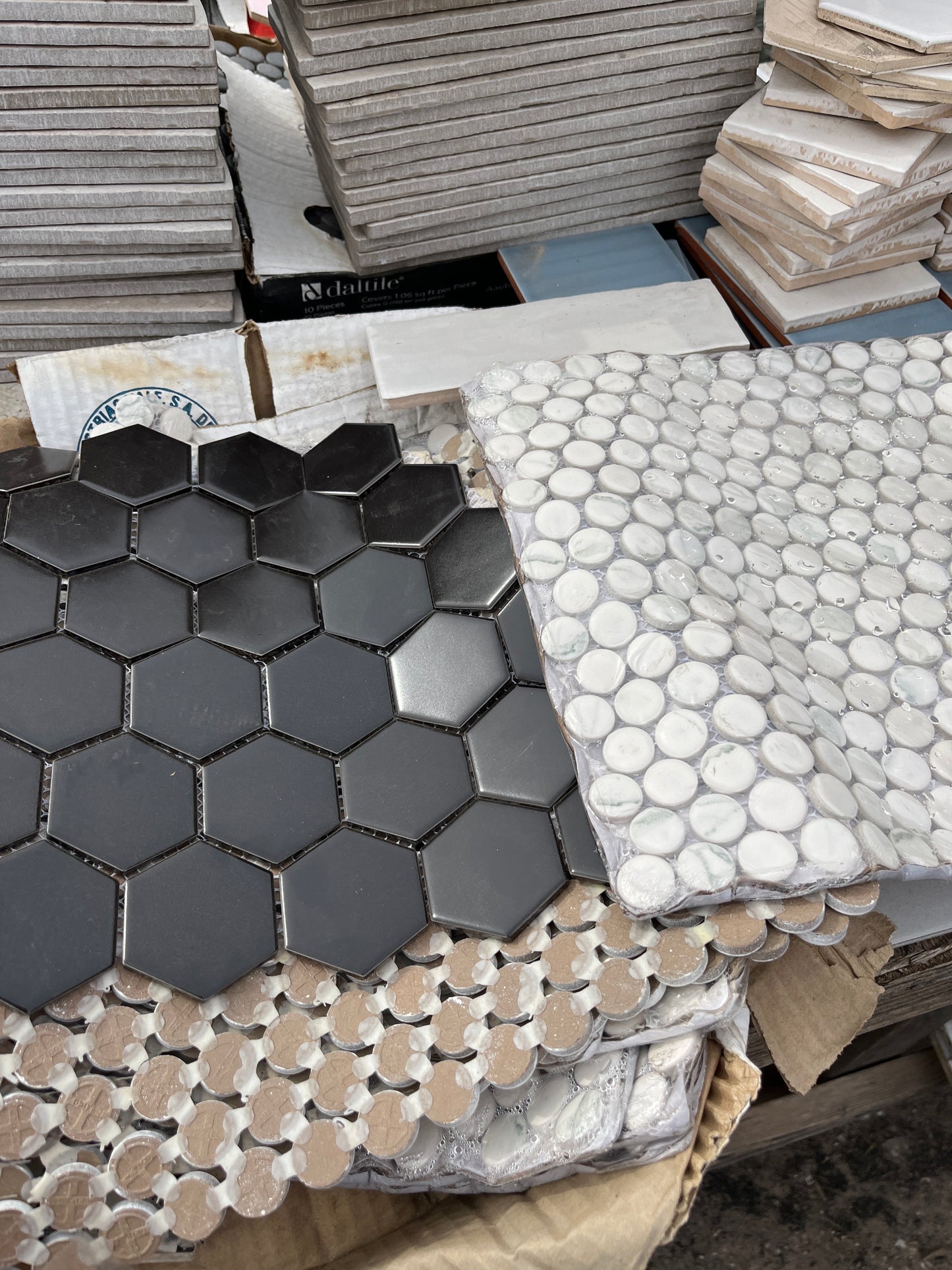 Mosaic tiles