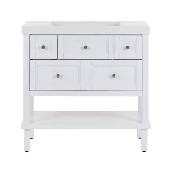 Glacier Bay 37 inch bathroom vanity