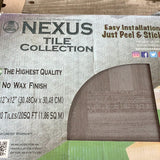 Nexus Theo collection, peel and stick 12x12 vinyl tile