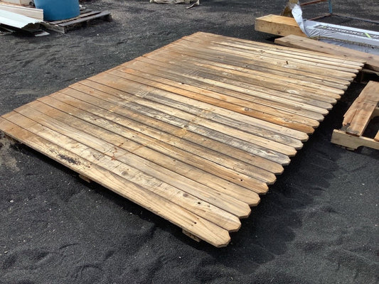 Wood Fence Panel