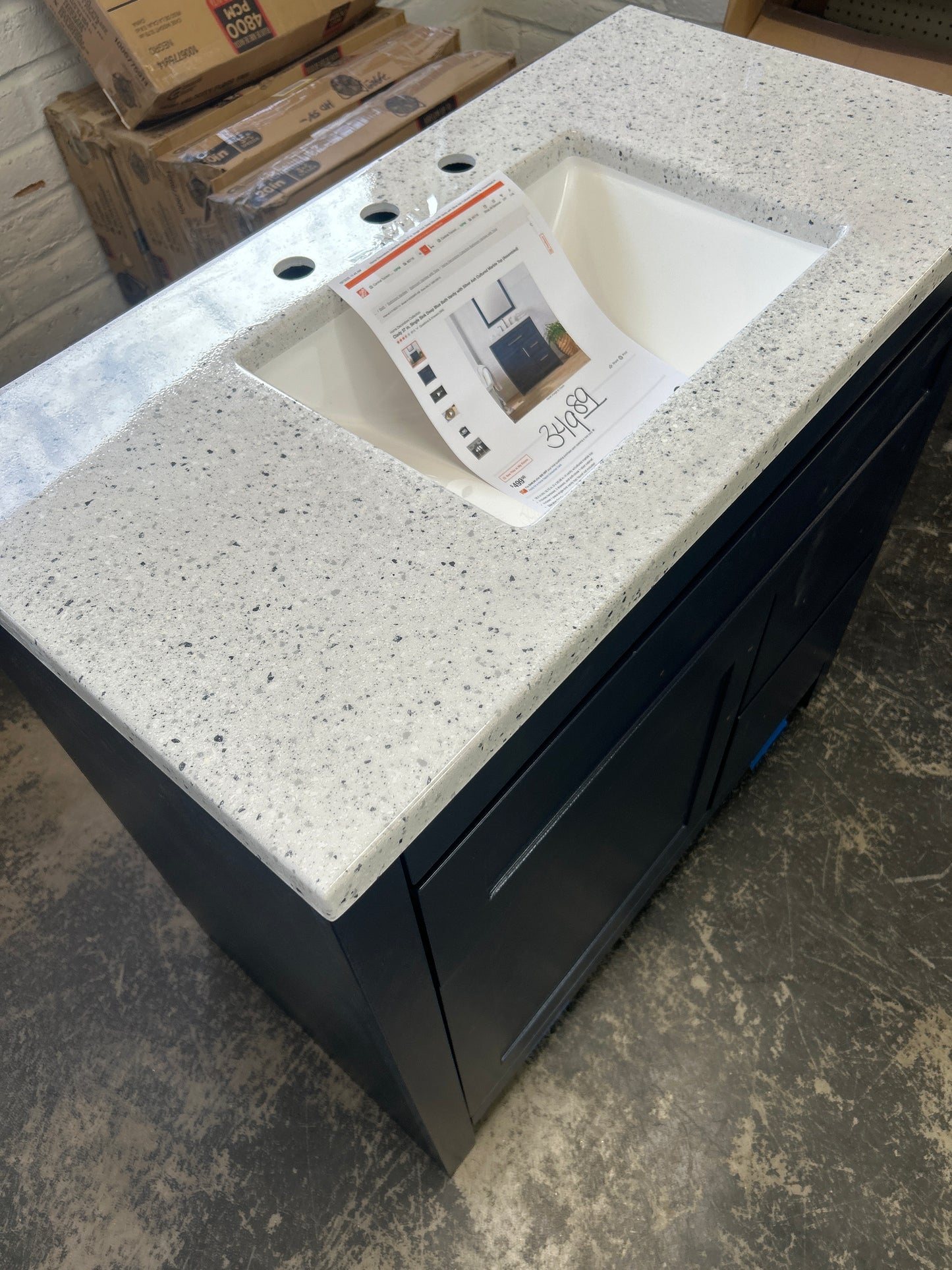 Clady 37” bathroom vanity