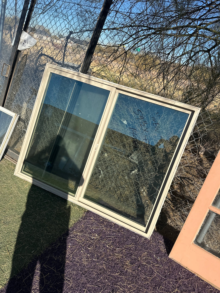 59 1/2 x 47 1/2 double pane vinyl window