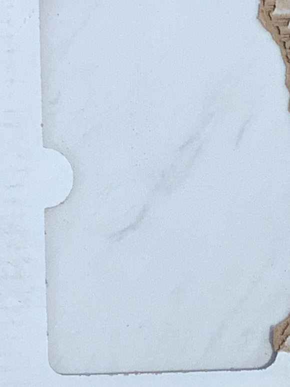 12 in. x 12 in Carrara Marble Peel and Stick Vinyl Tile