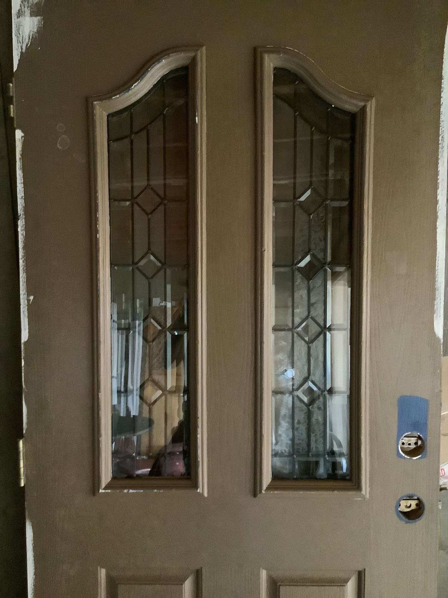 Beautiful 2 Light Exterior Door