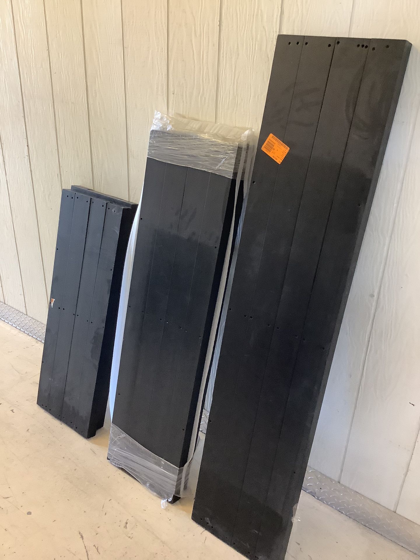Panel Framed Board and Batten Shutters in Black (Read Description Prices)