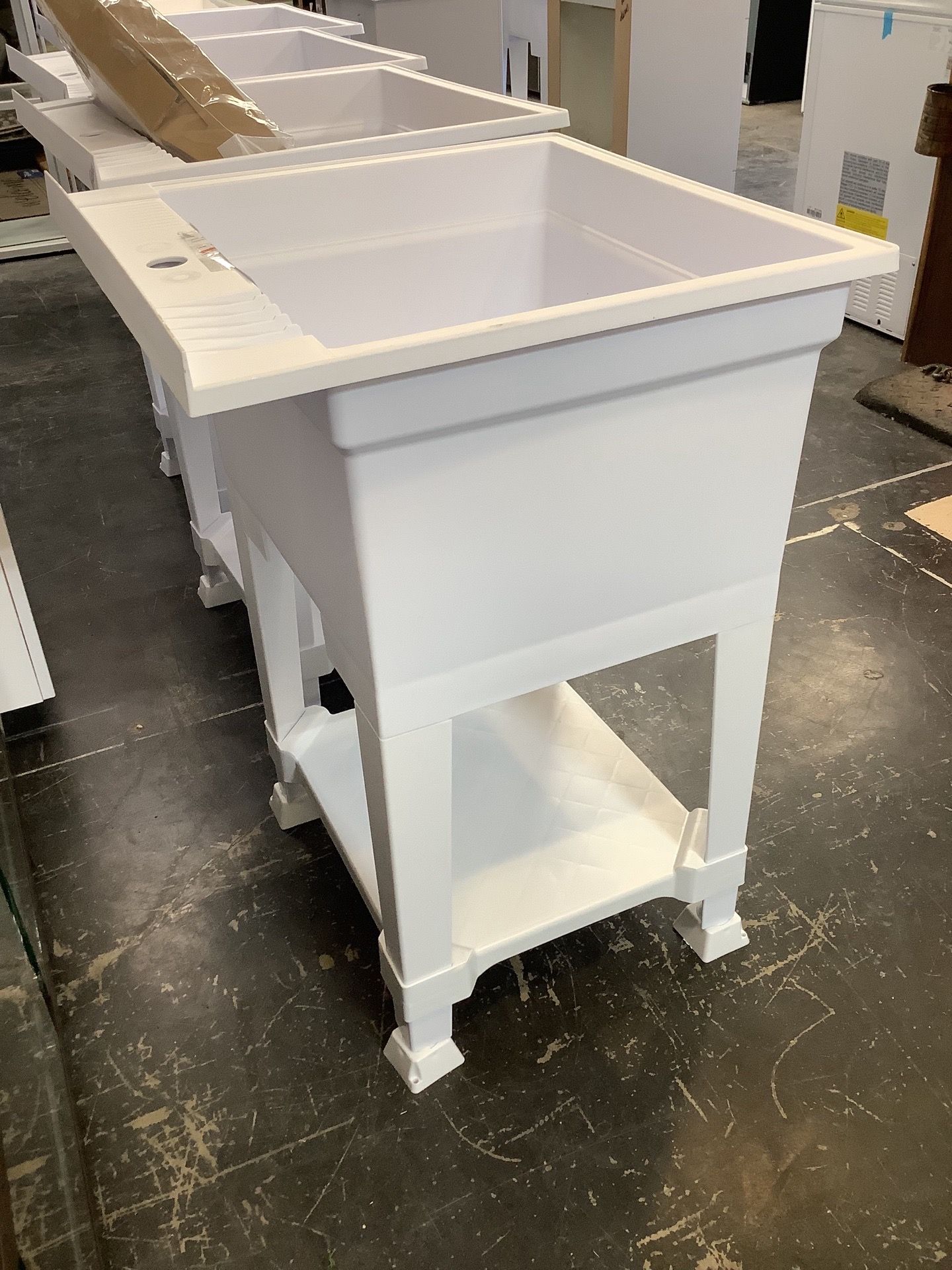 24 in. Laundry/Utility Sink w/ Faucet