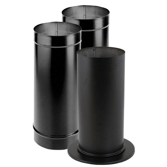 Single-Wall Chimney Stove Pipe Kit