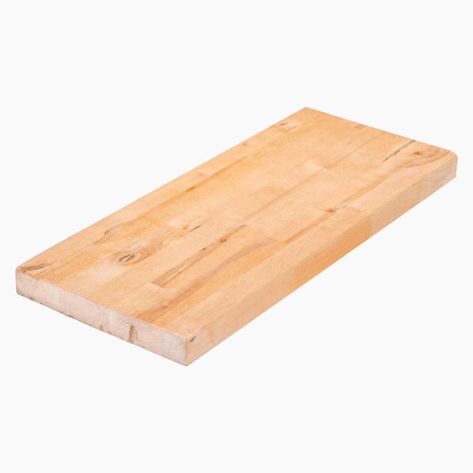 72 in. Butcher Block, Solid Wood