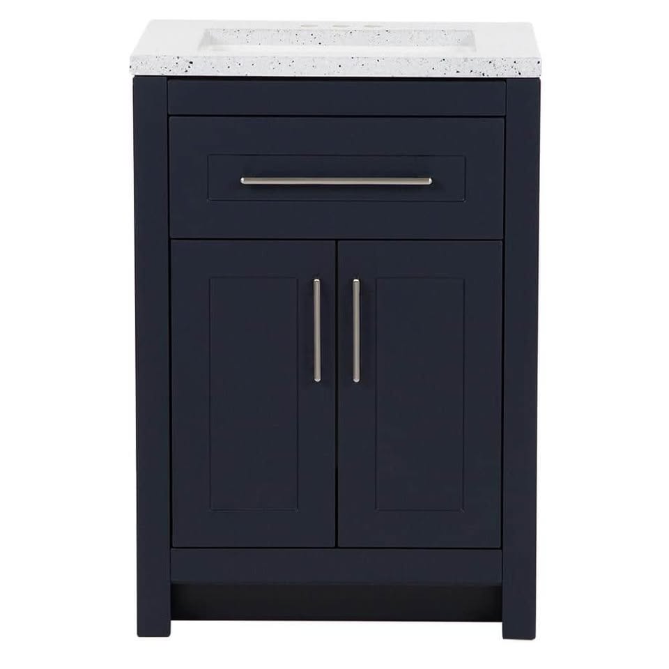 25 in. Bath Vanity Cabinet, No Sink