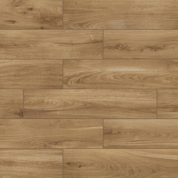 Beautiful Wood Oak Brown Porcelain Tile