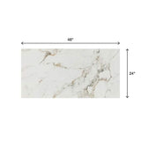 Porcelain Marble Look Floor and Wall Tile