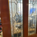 Fabulous cut glass Exterior door