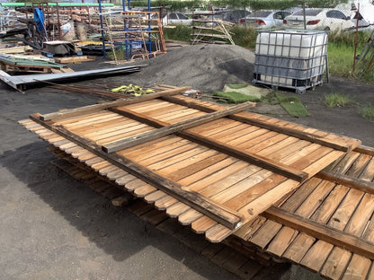 Wood Fence Panel