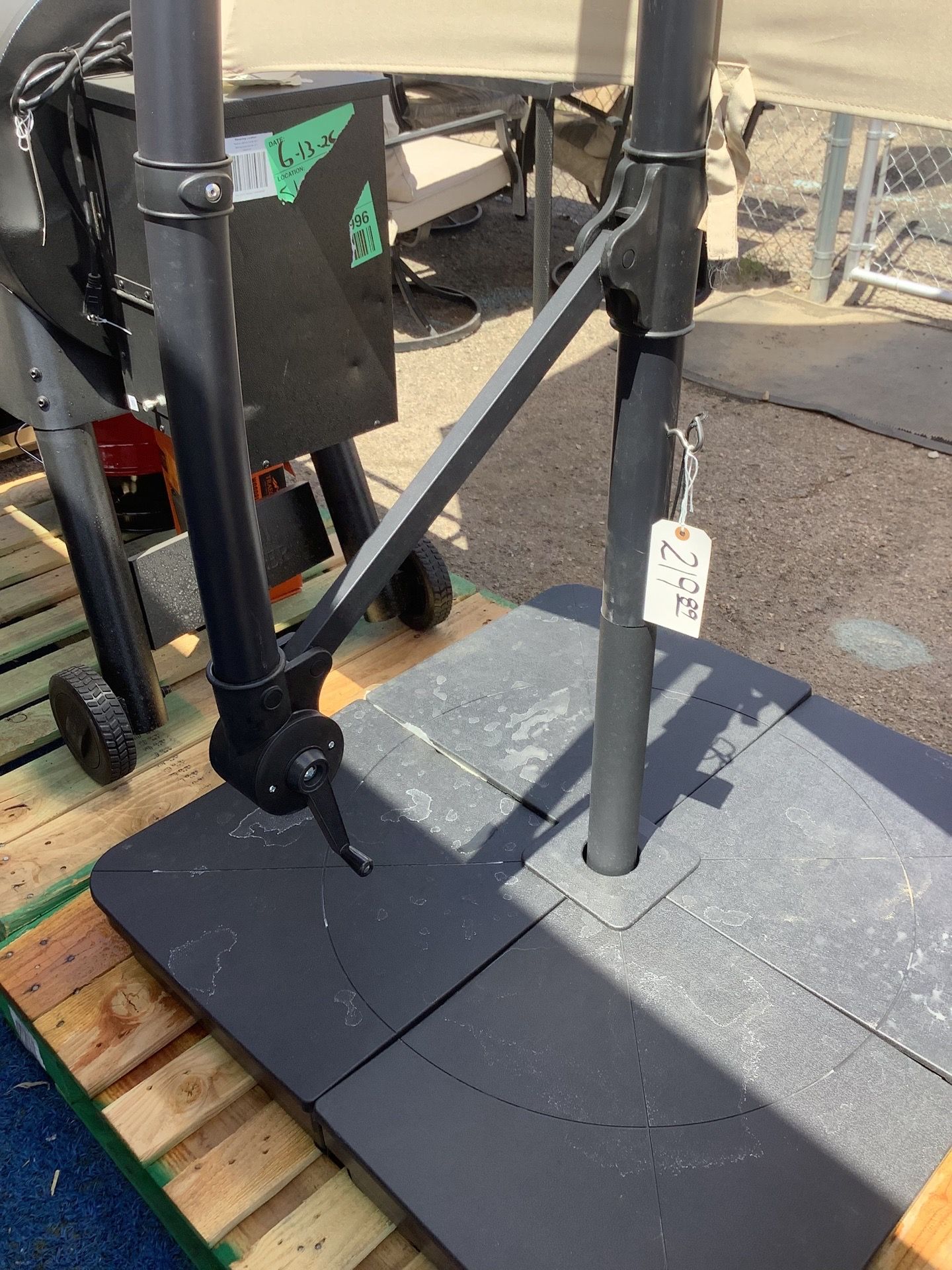 10 ft. Steel Patio Umbrella
