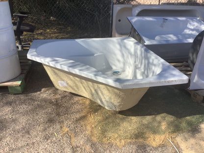Corner Drop-in Bathtub