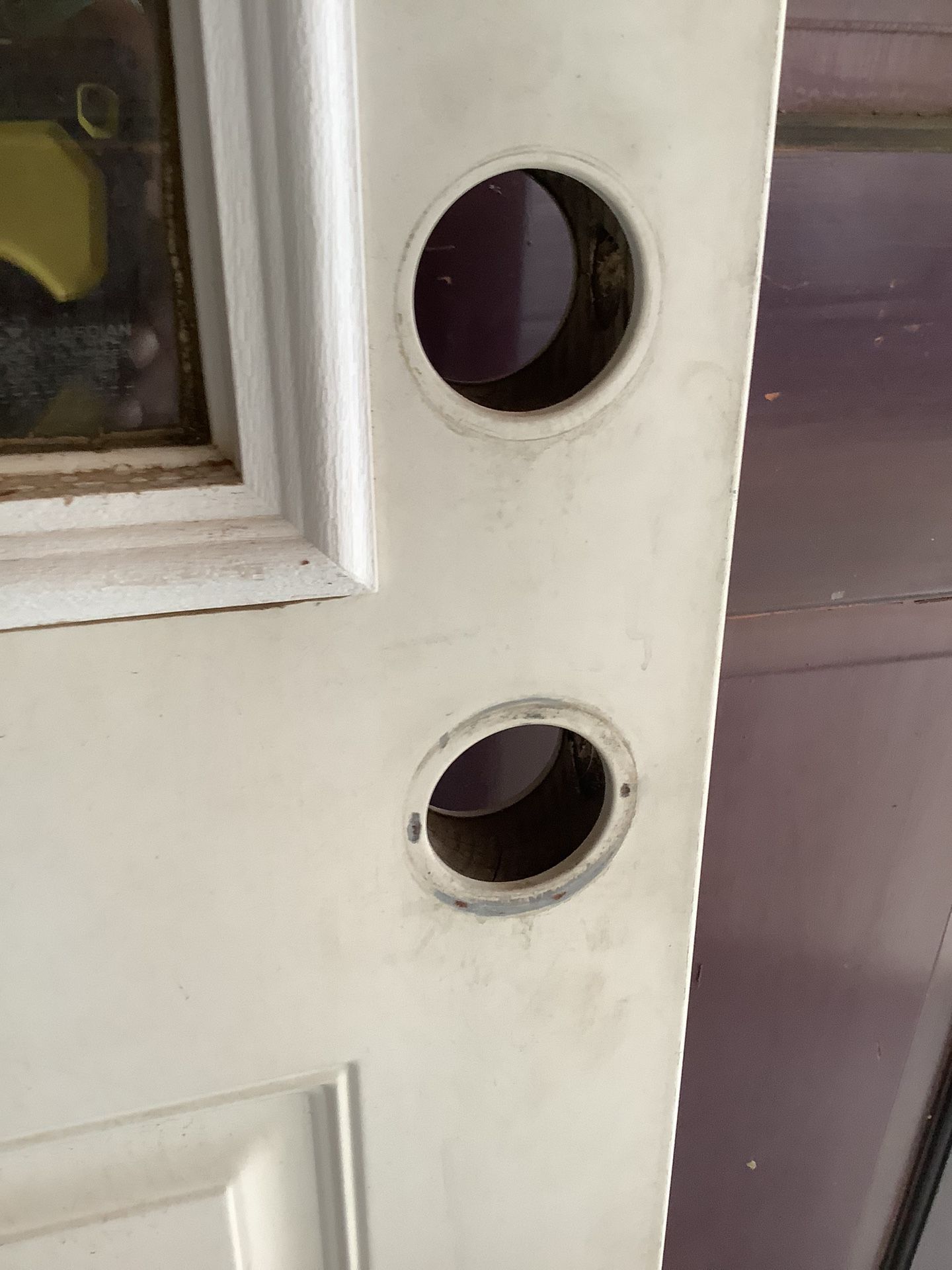 9-Lite Metal Door