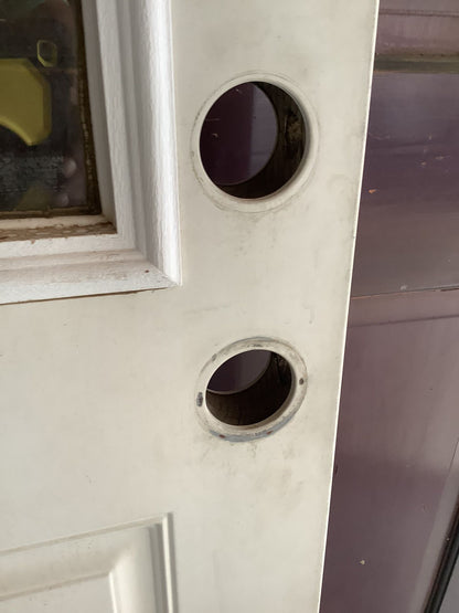 9-Lite Metal Door