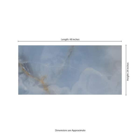 Aqua Linda Polished Blue Porcelain Tile