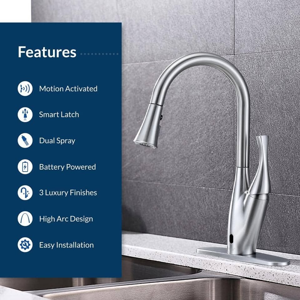 FLOWX-CP, Kitchen Faucet in Chrome89