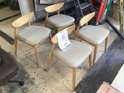 New Set of 4 Dining Chairs
