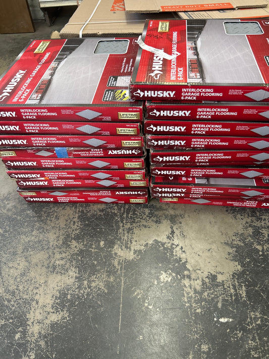 Husky exercise, gym, flooring tiles ￼