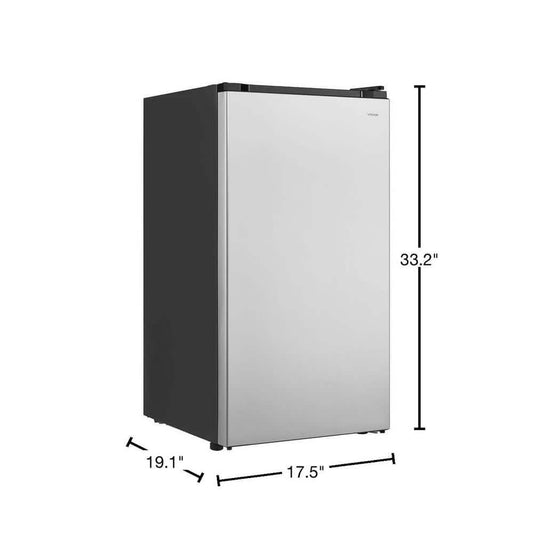 3.2 cu. ft. Stainless Steel Mini Refrigerator