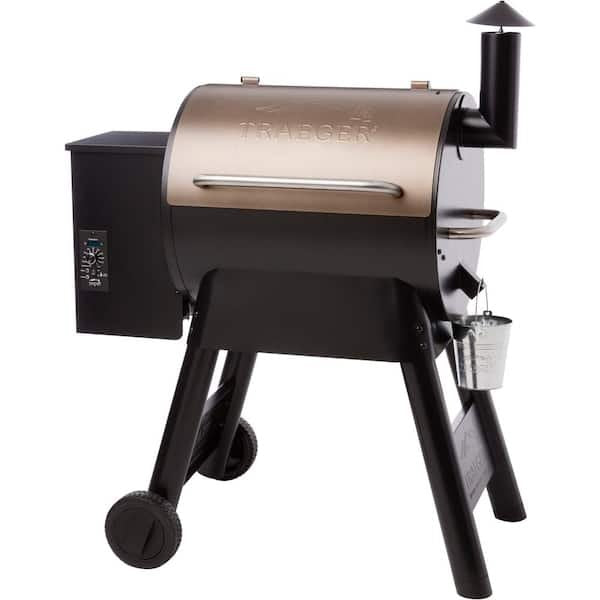 Grill and Smoker in Bronze