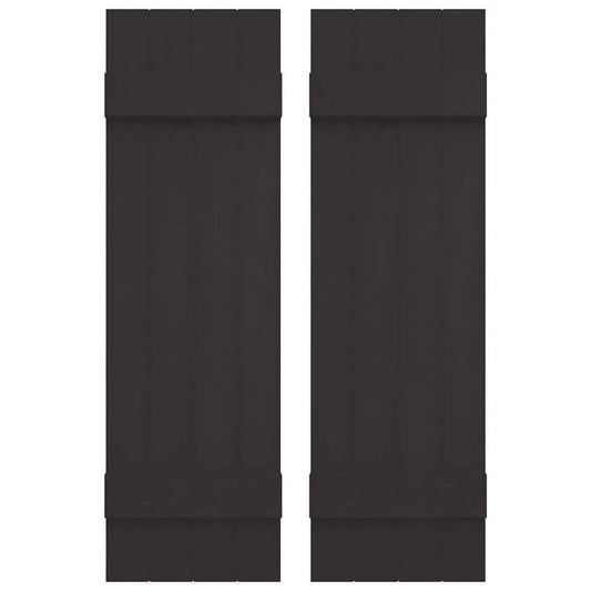 Vinyl Exterior Shutters Pair