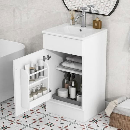 18 in. W Single Sink Vanity Combo
