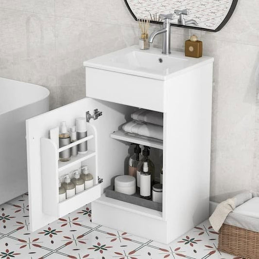 18 in. W Single Sink Vanity Combo