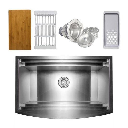 Single Bowl Stainless Steel Workstation Kitchen