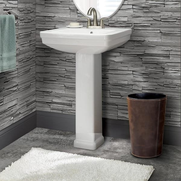 Pedestal Sink Basin w/ Stand